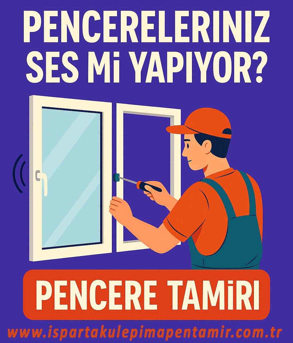 Pencereleriniz ses mi yapıyor?